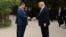 Кытайдын лидери Си Цзиньпинь жана Американын президенти Дональд Трамп. Бээжин. 15-май, 2026-жыл.