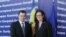 Premierul Vlad Filat la Bruxelles cu comisara europeană Cecilia Malmström