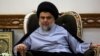 Iraqi Shi'ite cleric Moqtada al-Sadr's coalition was the leading bloc in general elections in May. (file photo)