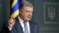 Ukrainanyň prezidenti Petro Poroşenko