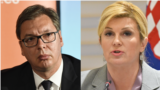 Predsednik Srbije Aleksandar Vučić i predsednica Hrvatske Kolinda Grabar-Kitarović