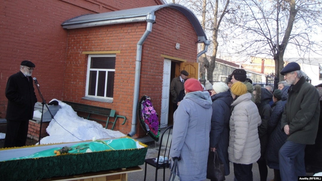Халит Гафури белән хушлашу мәрасимендә