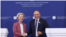 Голова Єврокомісії Урсула фон дер Ляєн після зустрічі з прем'єр-міністром Вірменії Ніколом Пашиняном у Єревані 2 липня
