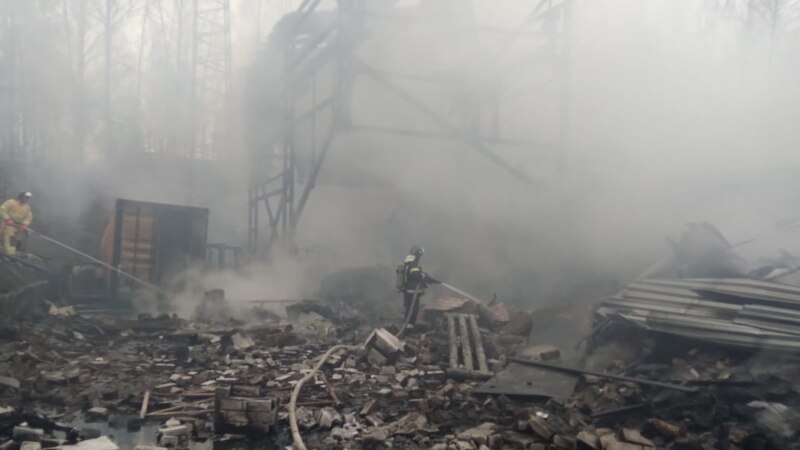 Експлозија во големата фабрика за барут во Русија уби четворица