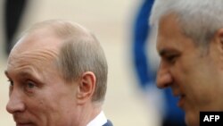 Пуціна сустрэў у Бялградзе прэзыдэнт Тадзіч