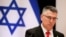 PARAGUAY - Israeli Foreign Minister Gideon Saar attends a press conference in Asuncion, November 24, 2025.