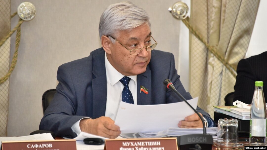 Спикер Госсовета Татарстана Фарид Мухаметшин