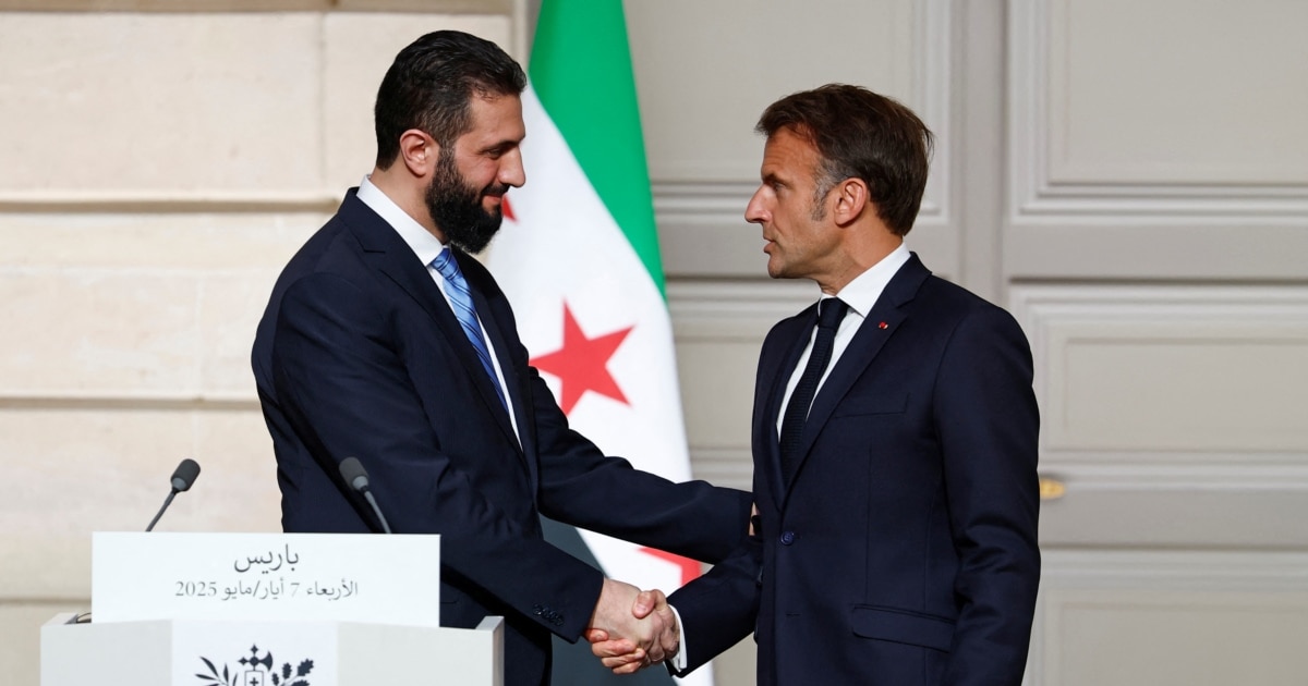 სირიის პრეზიდენტი აცხადებს, რომ ისრაელის ესკალაციის შესაჩერებლად საფრანგეთის დახმარებაზეა დამოკიდებული