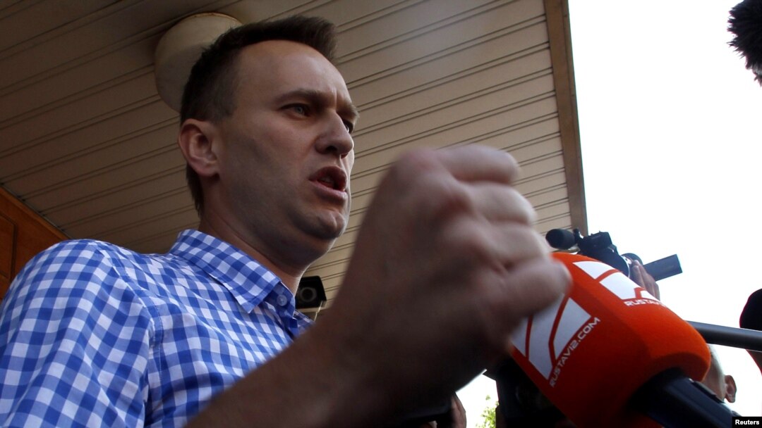 Prominent Russian oppositionist and anticorruption blogger Aleksei Navalny