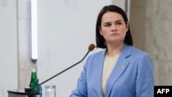 Світлана Тихановська зазначила, що Україна сьогодні захищає не лише свою незалежність, а й право народів жити без диктату імперії