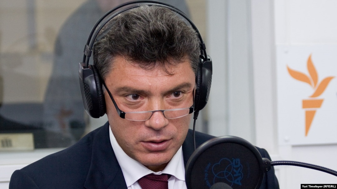 Борис Немцов в студии Радио Свобода