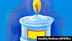 Свеча на бочке нефти. Шериф. Карикатура