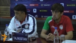 Пресс-конференция перед матчем сборных Таджикистана и Иордании.