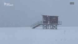 თოვლი ბათუმში