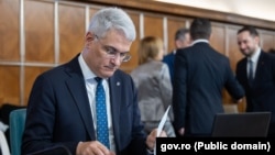 Ministrul Investiţiilor şi Proiectelor Europene, Dragoş Pîslaru, în ședința de Guvern din 30 ianuarie 2026.