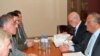 Armenia - Senior Armenian and Israeli diplomats hold talks in Yerevan, 23Aug2011.