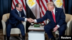 Ал-Сиси жана Трамп. Давос, 21-январь 2026-жыл