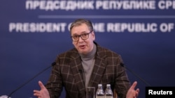 Predsednik Srbije Aleksandar Vučić 