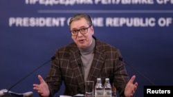 Predsednik Srbije Aleksandar Vučić u obraćanju javnosti, 11. decembar 2024.