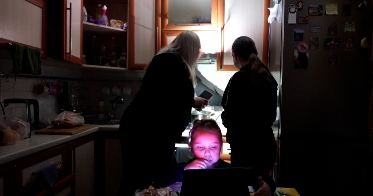 Ukrainians Endure Blackouts And Fewer Showers As Attacks On Grid Continue