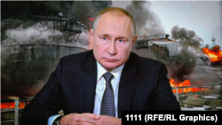 Коллаж: Путин и Туапсе