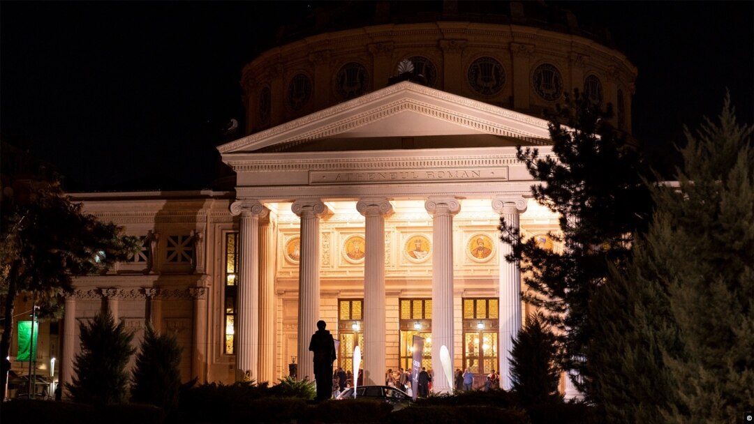 Ateneul, locul unde au loc cele mai importante concerte ale Festivalului Enescu