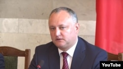 Moldovan President Igor Dodon (file photo)