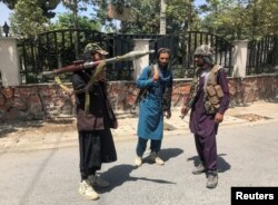 Озброєні таліби на вулицях Кабулу. Афганістан, 16 серпня 2021 року