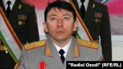 Рамил Нодиров, сардори Ситоди нерӯҳои мусаллаҳи Тоҷикистон.