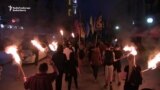 Ukrainian Right-Wing Groups March In Support Of Jailed Suspects