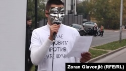 Protest pred zgradom Informera, Beograd, Srbija, 18. oktobar 2025.
