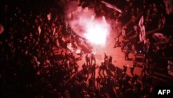 Демонстранти, які вимагають відставки президента, на площі Тахрір у Каїрі, 24 січня 2013 року
