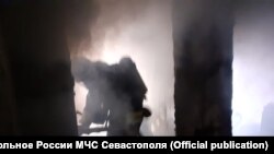 Пожар в Каче, Севастополь. Архивное фото
