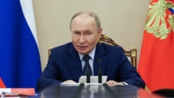 Președintele Vladimir Putin, la reuniunea Consiliului de Securitate al Rusiei, Moscova, 22 septembrie.