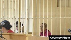 Марина Кохал в суде. Фото пресс-службы судов Петербурга