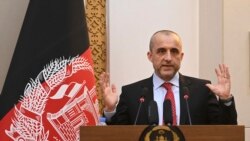 Amrullah Saleh tokom govora u Kabulu 4. avgusta 2021.