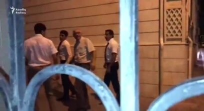 Mehman Əliyev polis idarəsinə gətirilib
