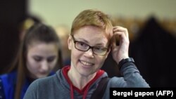 Marina Zolatava, editoare șefă a portalului independent de știri Tut.by (foto arhivă)