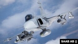 Винищувач Saab JAS-39 Gripen