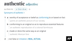 Merriam-Webster-ի որոշմամբ 2023-ի բառը՝ Authentic:
