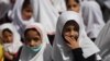 Afghan girls attend a school in Herat.