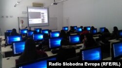 Технолошкиот парк оформен од страна на Универзитетот на Југоисточна Европа во Тетово.