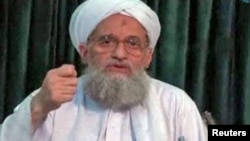 Al-Qaeda's latest leader, Ayman al-Zawahri, in a video released in July 2011.