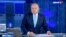RUSSIA -- Dimtry Kiselyov, one of Russia's most powerful media figures, speaks during his Sunday news program on state-owned TV channel Rossia-1.