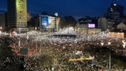 'Generalni štrajk' studenata i građana na protestnom skupu u Beogradu