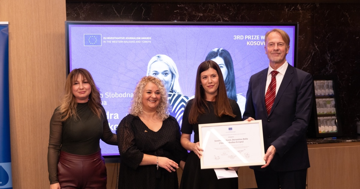 Gazetaret e REL it shpërblehen me çmim nga BE ja për gazetari hulumtuese