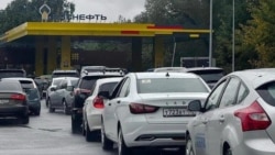 Санкт-Петербург, очередь за бензином, фото "Фонтанка"