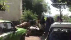 Російські силовики проводять обшук у будинку фігуранта «справи Хізб ут-Тахрір» (відео)