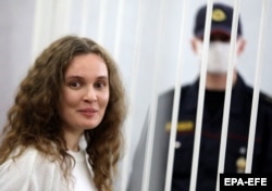 Катерина Андреева в суде. 9 февраля 2021 года