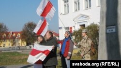 Ушанаваньне памяці паўстанцаў у Сьвіслачы 31 кастрычніка